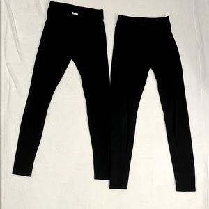 PINK set of 2 leggings